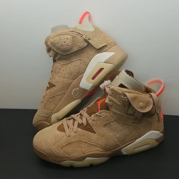 Air Jordan 6 Retro SP " British Khaki" - Picture 6 of 10